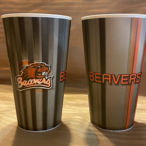 Oklahoma State University Beavers Capitol Cups Spirit Cups Set of 5 (used) - Picture 2 of 3